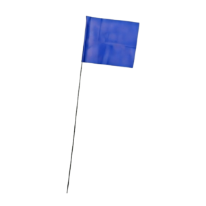Pin Flag - Blue - Transparent