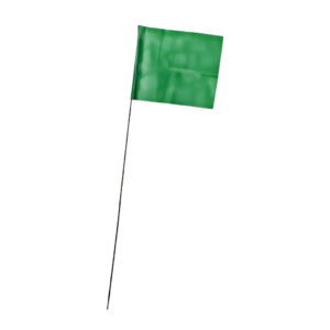 Pin Flag - Green - Transparent