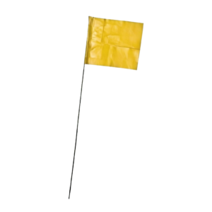 Pin Flag - Yellow - Transparent