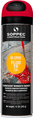Soppec Fluo TP fluorescent marking paint can