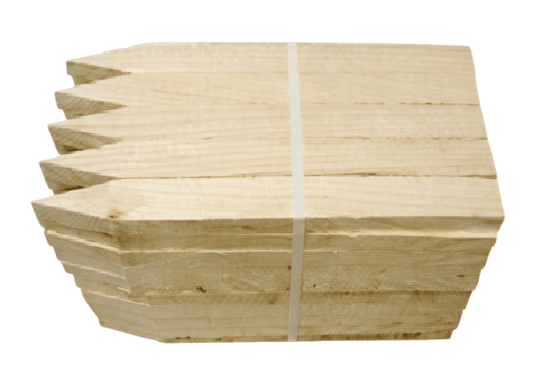 Unpainted 24-inch wooden survey lath